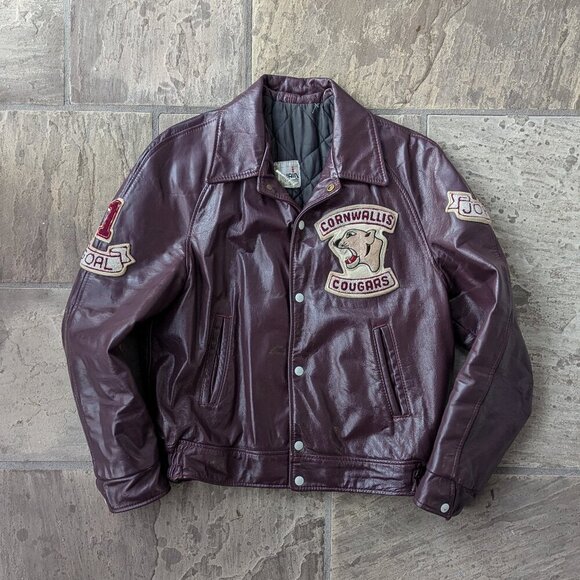 Other - Cornwallis Cougars Hockey Jacket (Royal Canadian Navy) *Vintage*